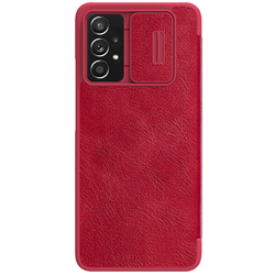 Кожаный чехол-книжка Nillkin Leather Qin Pro c защитой камеры для Samsung Galaxy A73