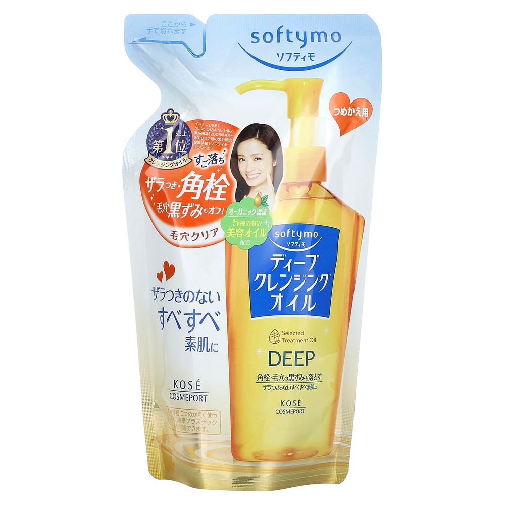 Softymo, Selected Treatment Oil, запасной блок, для глубокого ухода, 200 мл (6,8 жидк. унции)