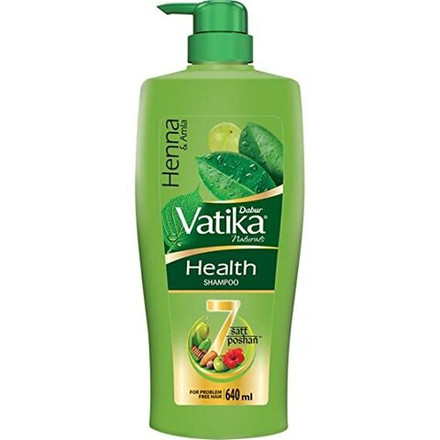 Dabur Vatika Naturals Health Shampoo (Heena &Amla) 640мл