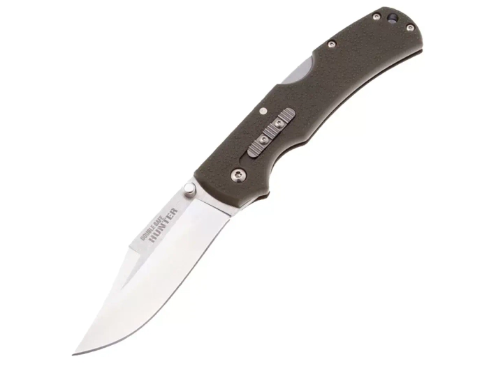Нож складной Cold Steel Double Safe Hunter OD Green, 8Cr13MoV, GFN (CS-23JC)