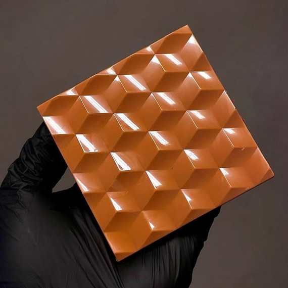 473 | Форма для шоколадных плиток &quot;Иллюзия&quot; (275*135 мм)