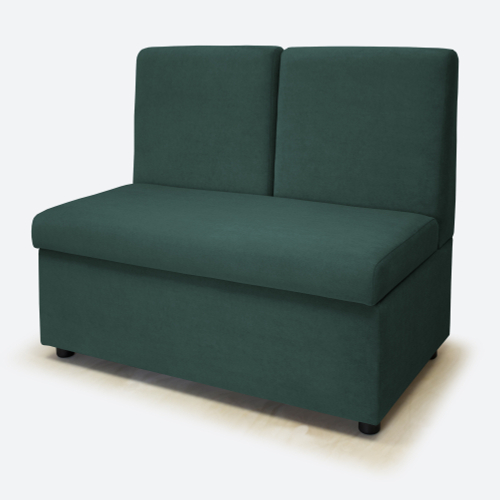 Диван в прихожую 100 см, с ящиком, Ultra Forest