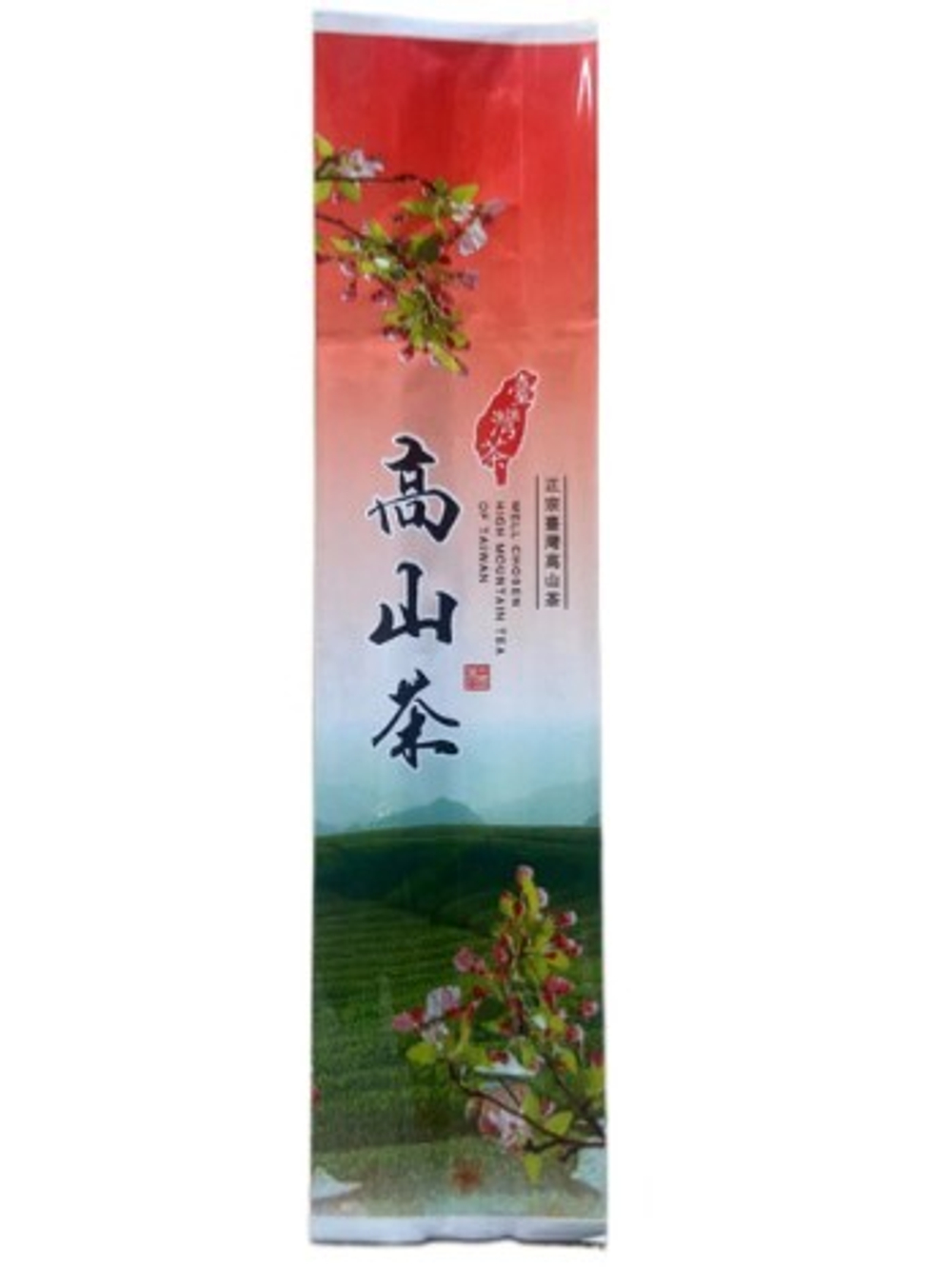 15005.3 Пакет "Фасовочный для чая" размер=28*6,5*4см, полипр. красный