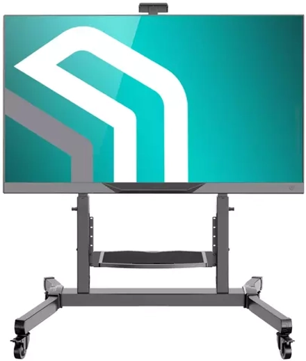 Стойка ONKRON TS1991 для телевизора с кронштейном 50"-100", мобильная, чёрная