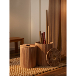 Плетеная корзина для белья из коллекции Ethnic, 50х40 | бежевая