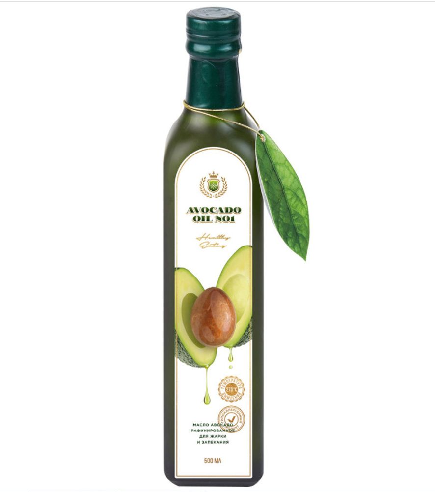 Avocado oil №1 Масло авокадо рафинированное для жарки, 500 мл