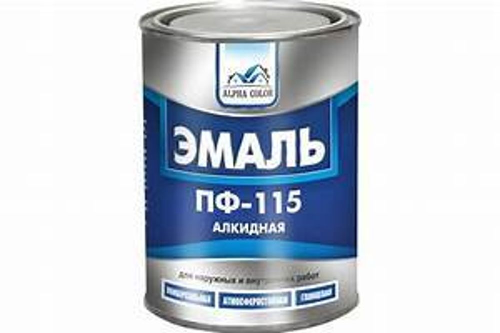 Эмаль ПФ-115 0,8кг Царицынские краски серая