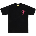 A Bathing Ape Abc Camo College Ats Tee черный красный