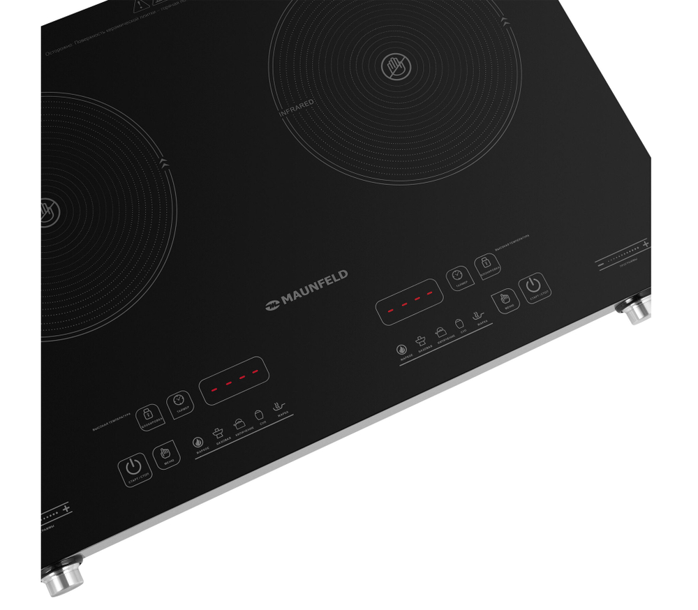 Электрическая стеклокерамическая плитка MAUNFELD EVCE.F592-BK фото 5
