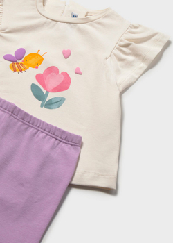 футболка с леггинсами