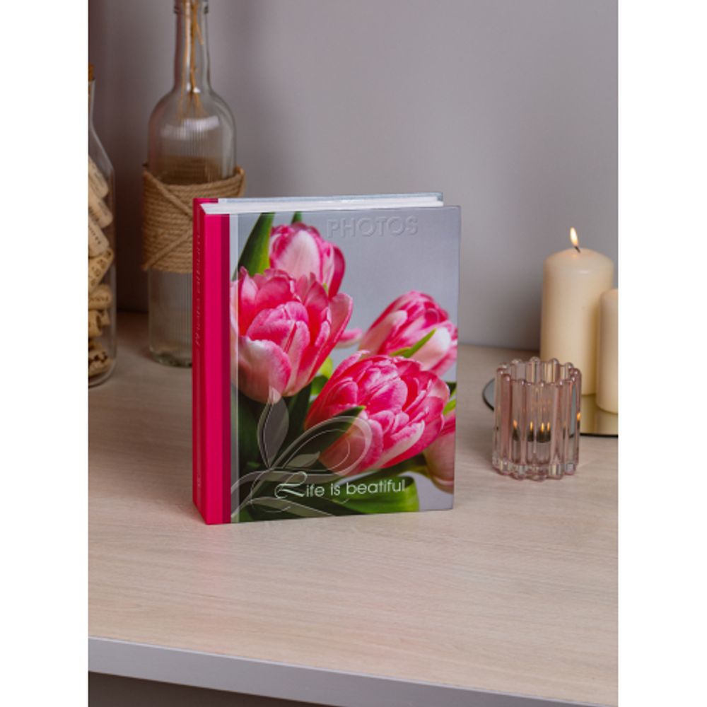 Фотоальбом Image Art IA-200PP серия 413 Цветы термосварка 50 листов 200 фотографий размер 10х15