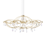 Подвесная светодиодная люстра Loft It Mira 10586/900 Gold Asfour
