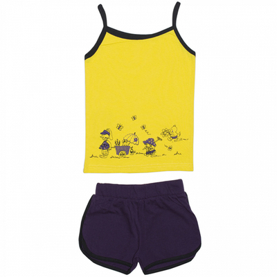 Комплект для девочки с майкой