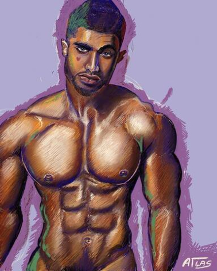 Alberick Atlas - эротичекое искусство художника Альберика Атласа. 18+