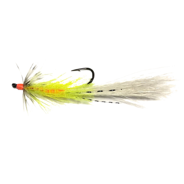 Муха Стример на Одинарном кр. №4 (2 цветые) 1шт Из натурального волоса козы Цвет Ассорти