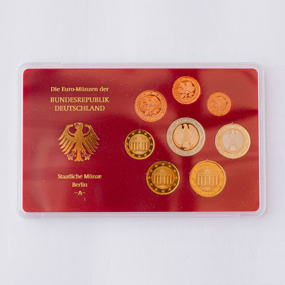 Germany 2003 Proof Coin Sets (A, D, F, G, J)