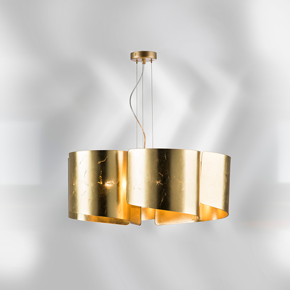 811152 Подвес PITTORE 5х40W E27 ЗОЛОТО