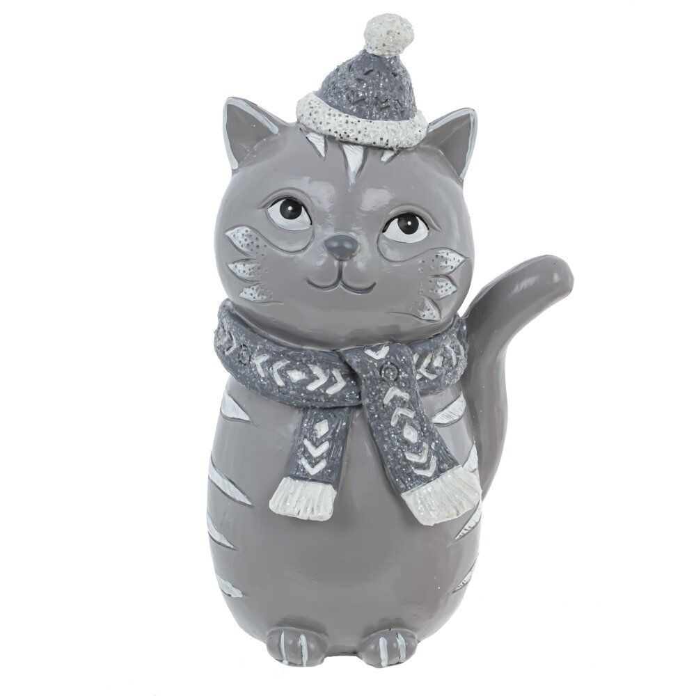 GAEM Фигурка декоративная "Кот", L10 W11 H18,5 см, 2в.