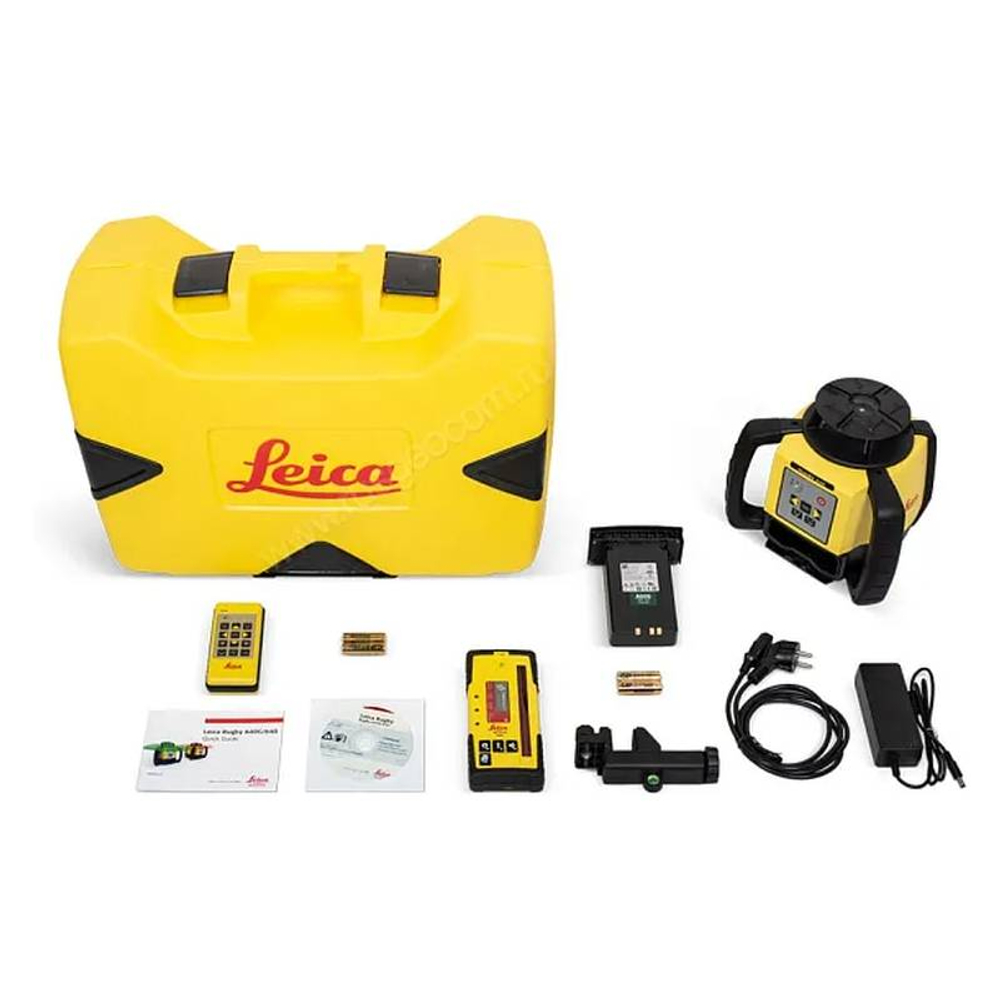 Комплект лазерного нивелира Leica Rugby 640