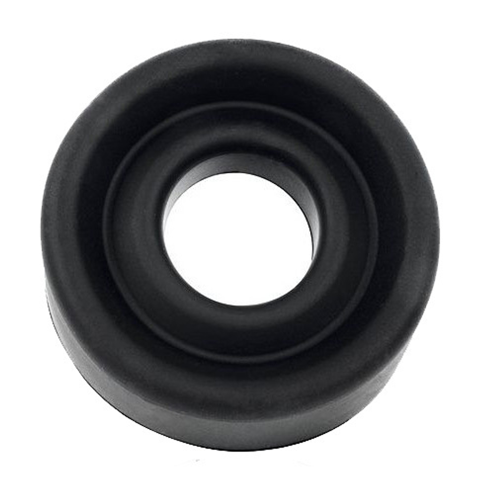 Черная гладкая насадка на помпу размера L Bior Toys Sex Expert SEM-55173