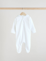 Комбинезон / Cлип для малышей Next E19-565, 3 шт., Белый, Голубой