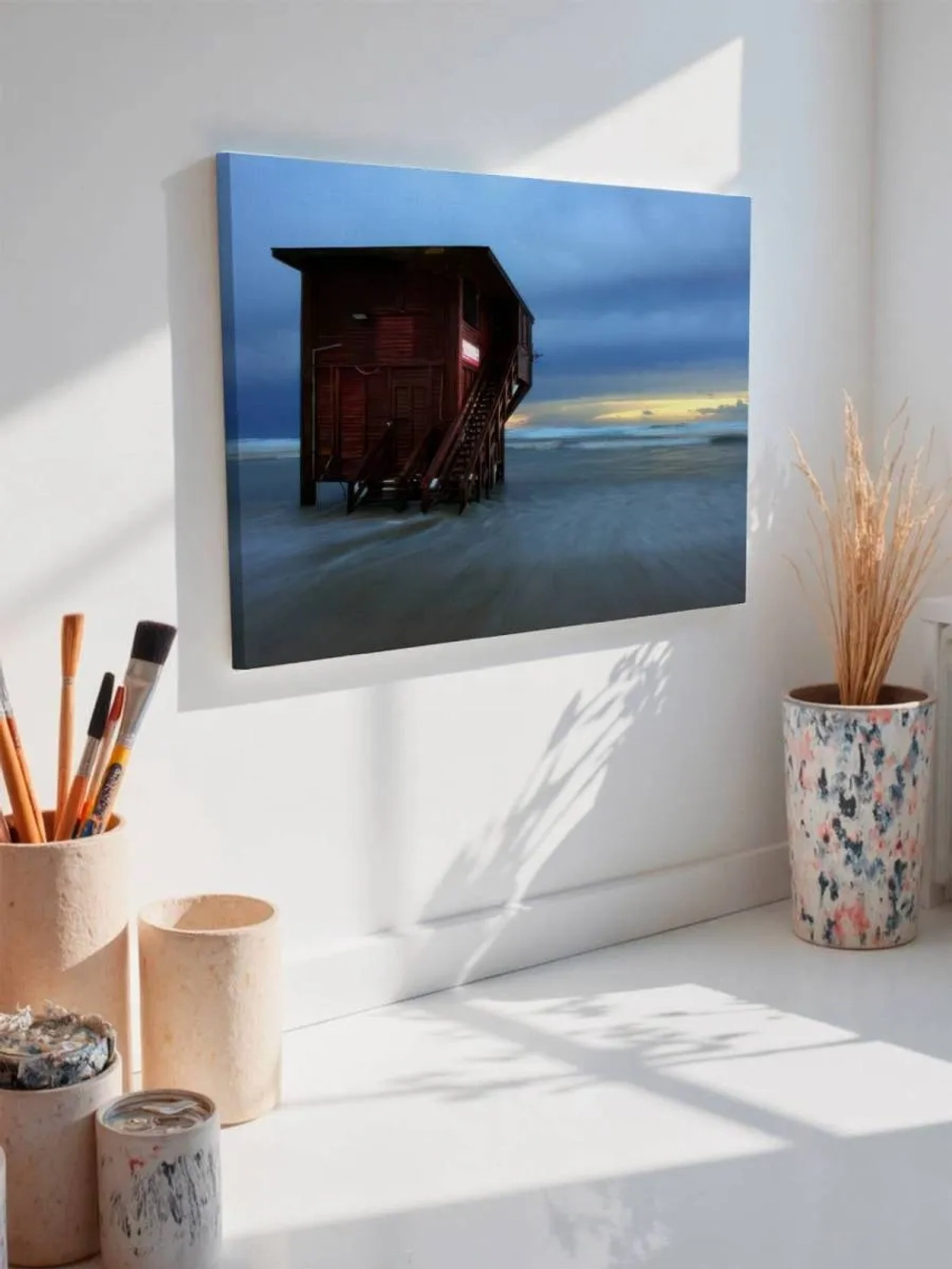 Картина на стену 40 X 50 Дом у моря