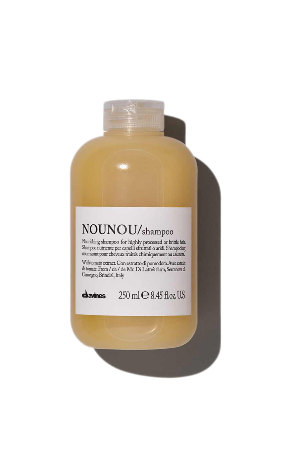 Davines NOUNOU SHAMPOO / Питательный шампунь для уплотнения волос