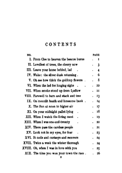 Shropshire Lad | A. E. Housman