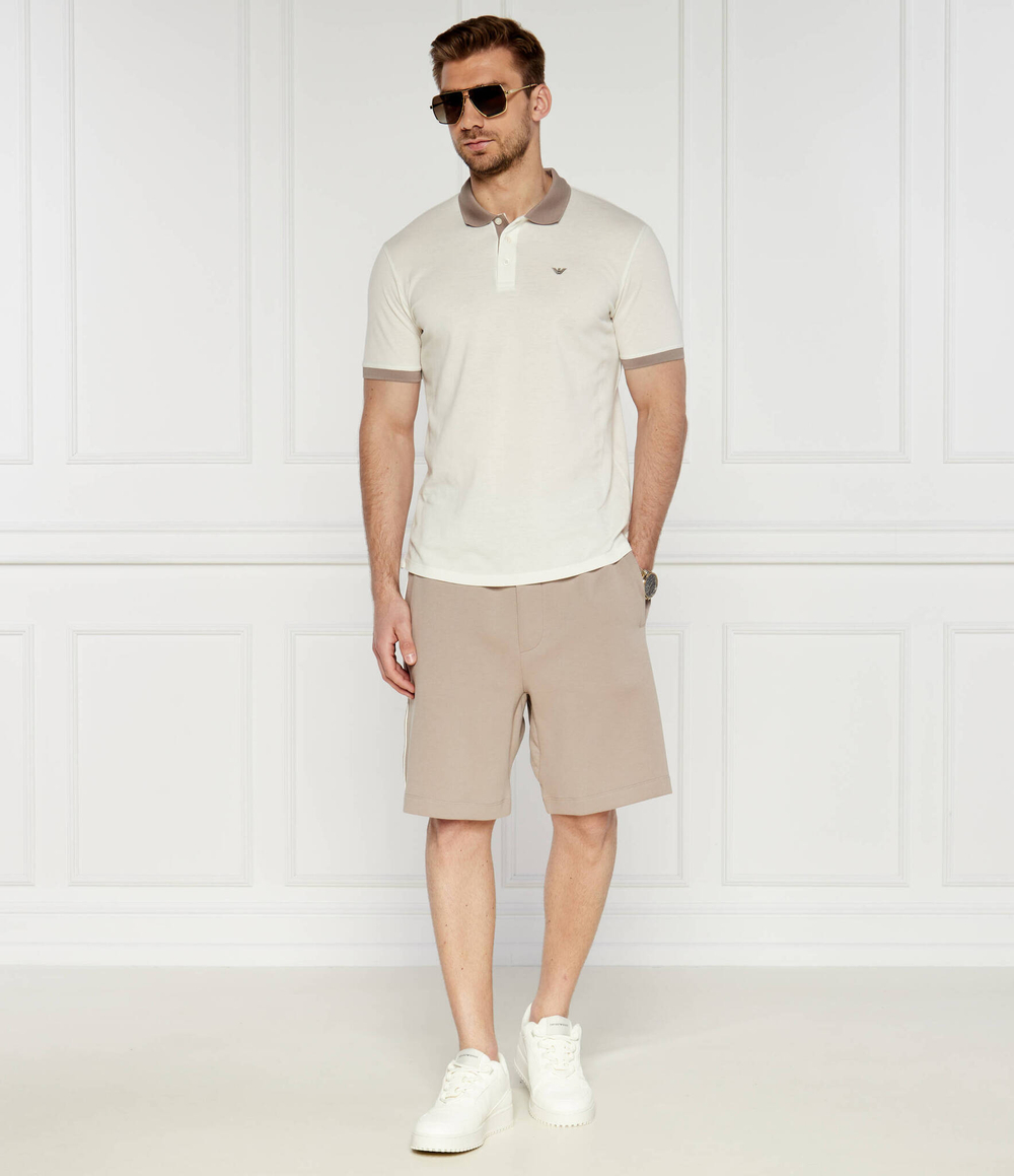 Шорты Emporio Armani - бежевый(3D1P69 1JHSZ)