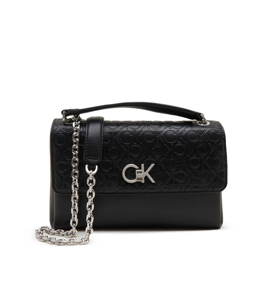 Сумка через плечо RE-LOCK EW CONV Calvin Klein - черный(K60K611533)