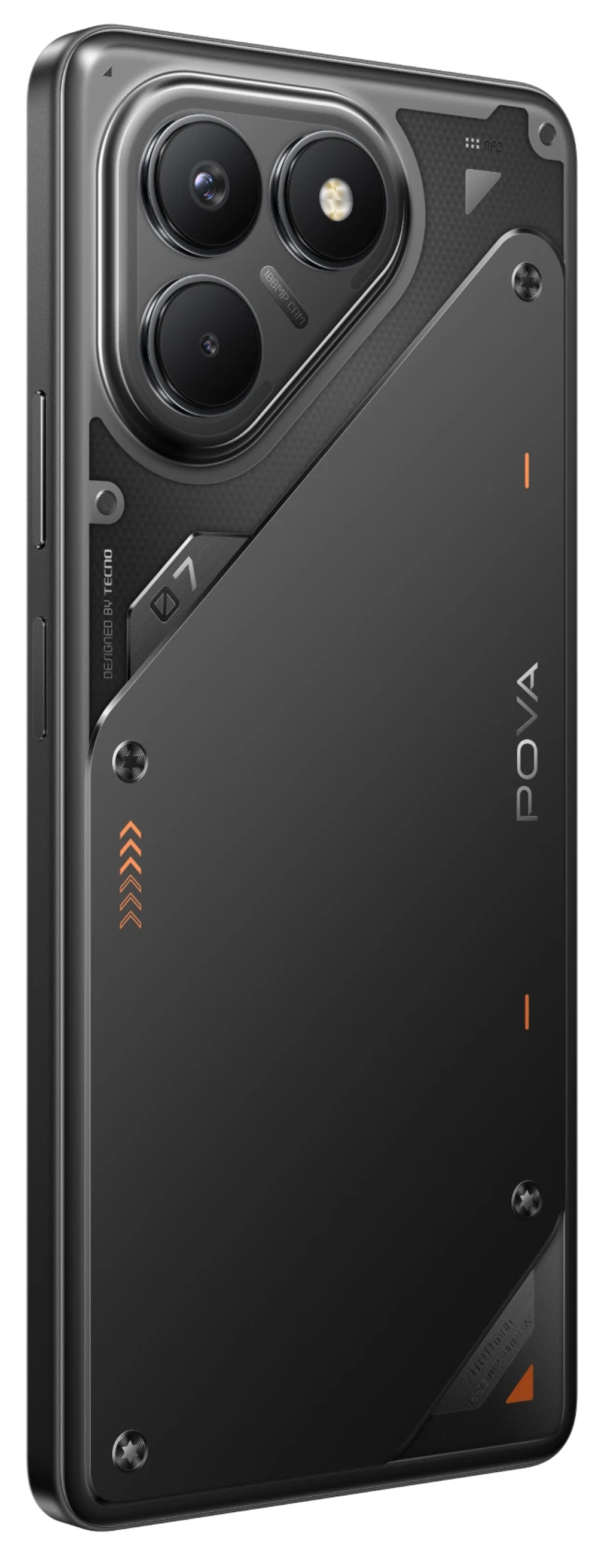 Смартфон TECNO POVA 7 Neo 8/256 ГБ Ростест(ЕАС), Dual nano SIM, черный