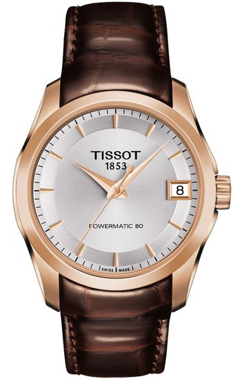 Женские часы Tissot T035.207.36.031.00 Couturier Powermatic 80 Lady