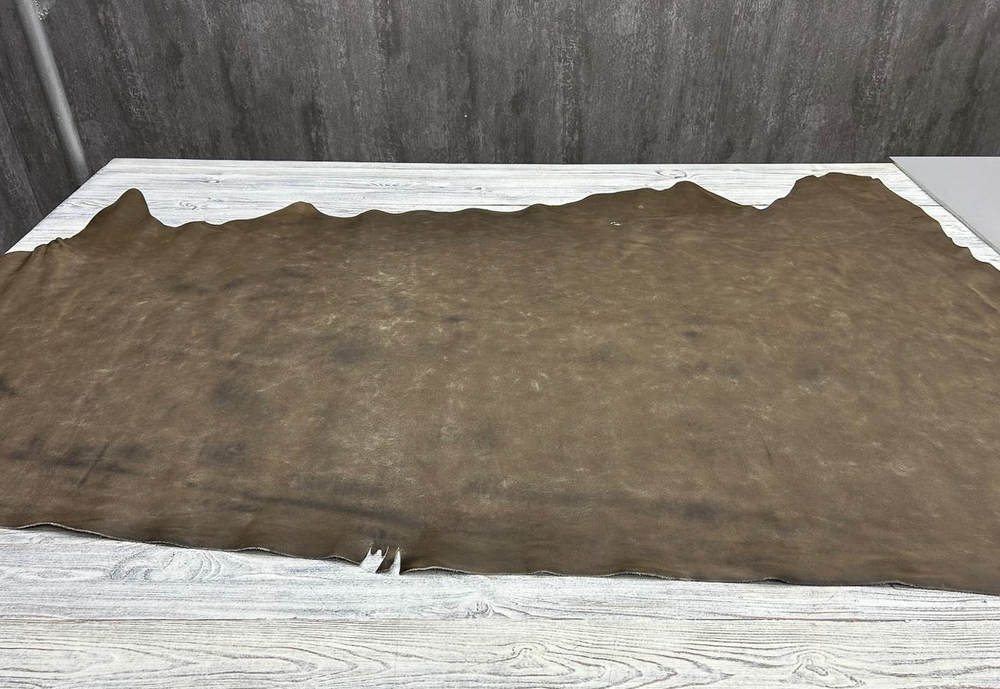 Edem Vintage Olive (1,4-1,6 мм), цв. Оливковый, натуральная кожа