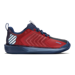 Мужские теннисные кроссовки K-Swiss Ultrashot 3 Clay Court Shoe Men - Dark Red, Dark Blue