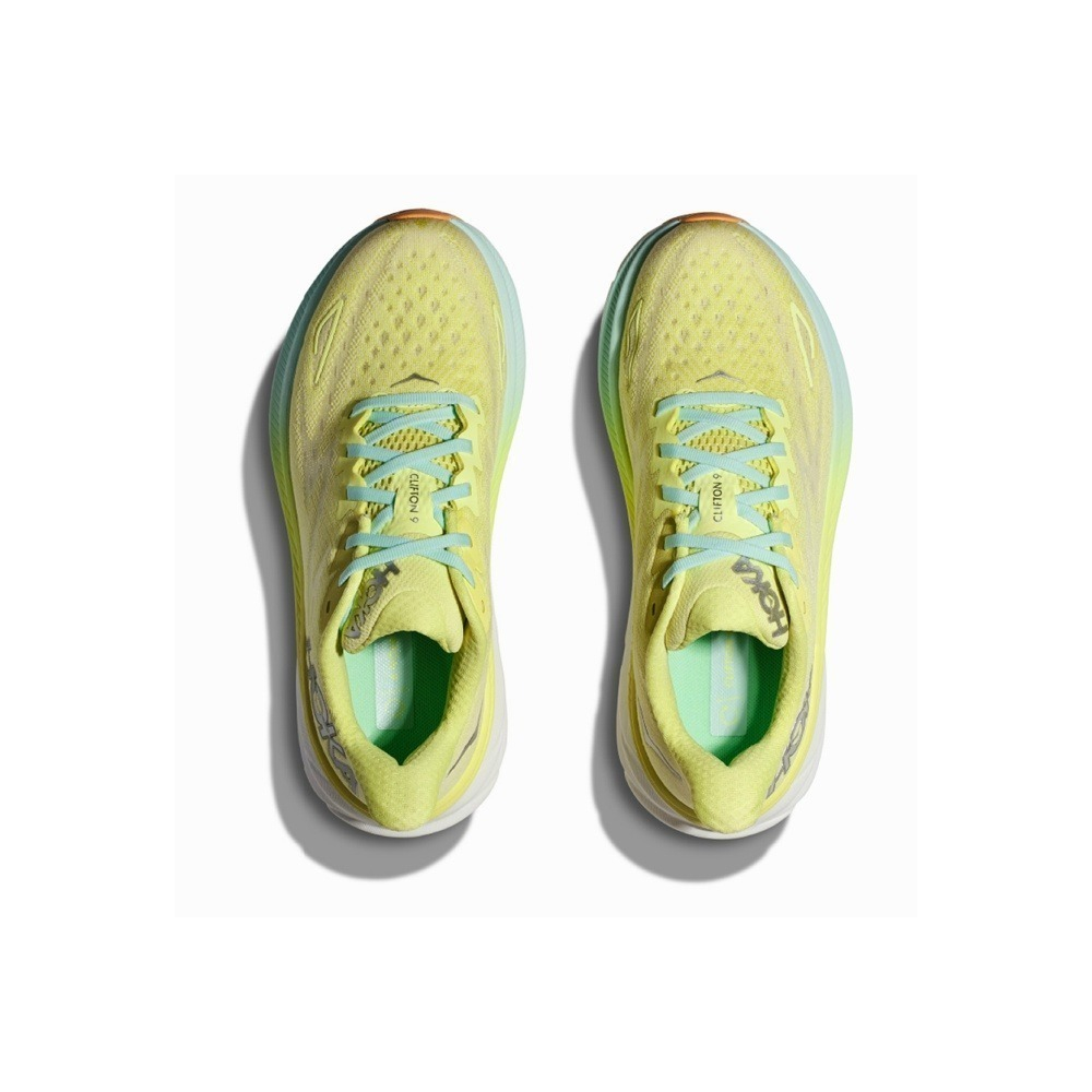Кроссовки женские HOKA W CLIFTON 9 WIDE Citrus Glow / Sunlit Ocea