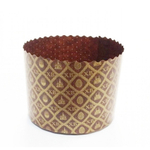 Форма для кулича d60, h45мм коричневая ХВ 5 шт.