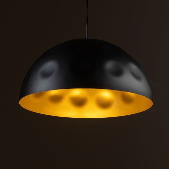 Подвесной светильник Nowodvorski Hemisphere Hit L Black/Satine Gold 10703