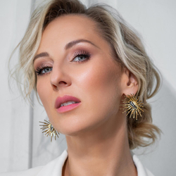 Серьги Актинии