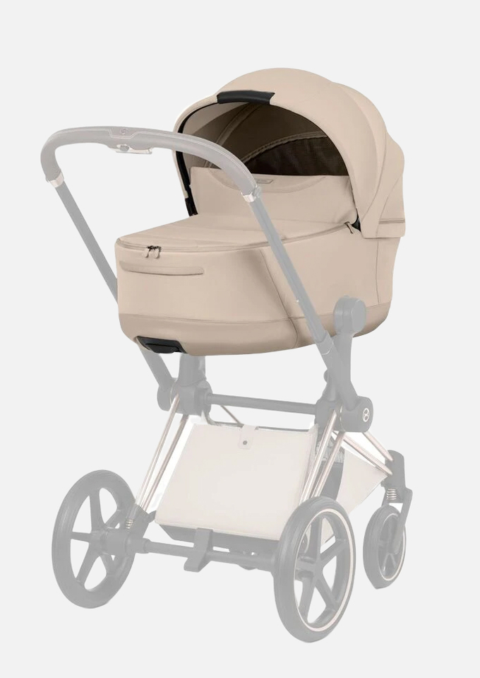 Коляска Cybex Priam V Style Rosegold 2 в 1 Cozy Beige