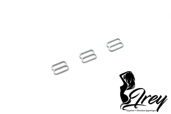 Рамка-регулятор 10 мм, металл, серебро, Китай