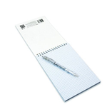 Блокнот А5, гребень, Апплика, мелованный картон, ВД лак, 48 л., клетка, "Парусники"