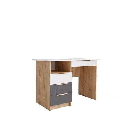 Стол письменный Лавис СТД 1070.1 (Дуб бунратти/Графит софт)