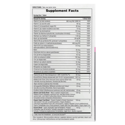 NaturesPlus, Her Journey, мультивитамины для приема один раз в день, 30 таблеток