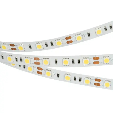 Светодиодная лента RT 2-5000 12V Warm3000 2x (5060, 300 LED, LUX) (Arlight, 14.4 Вт/м, IP20) 028583