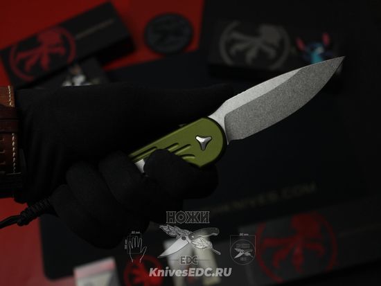 Автоматический нож Microtech 135-10OD LUDT с клинком из стали Böhler M390