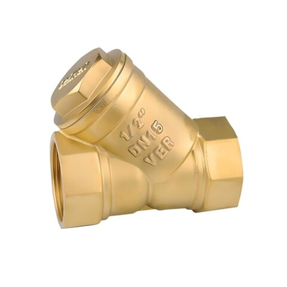 ViEiR Фильтр сетчатый косой 500 мкм. Ø-3/4", латунь (GL174)
