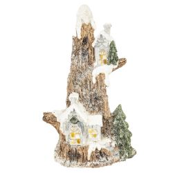 GAEM Фигурка декоративная "Домик" с подсветкой (LR44x2,прилаг) , L1, L12 W9 H20 см, 2в.