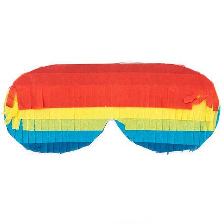 Маска для игры в пиньяту "Радуга"