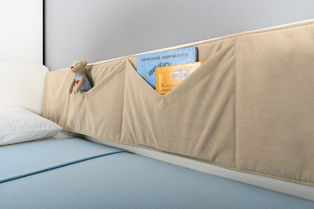 Кровать Эйп 11.40 белая шагрень