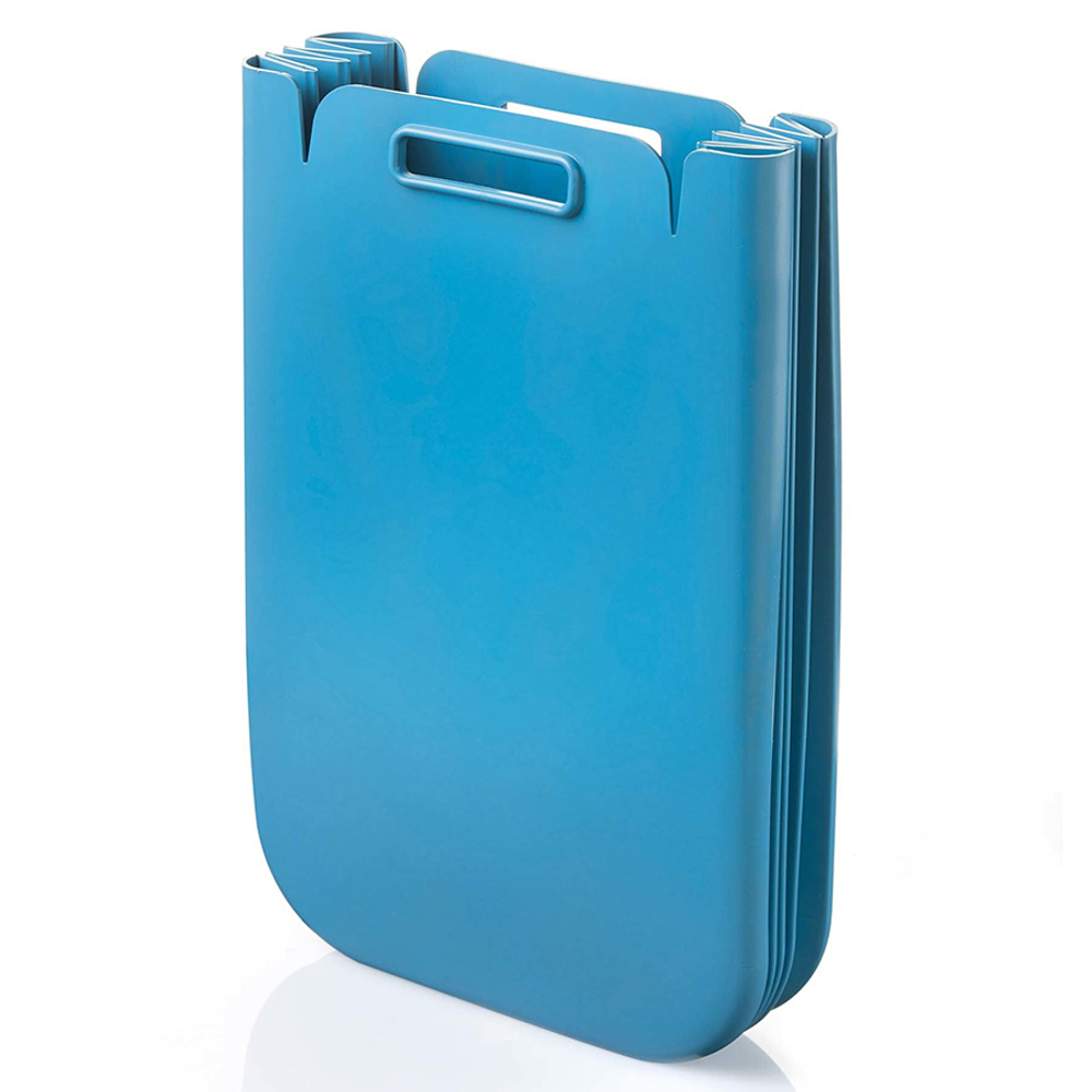 Корзина для белья складная eco packly, голубая